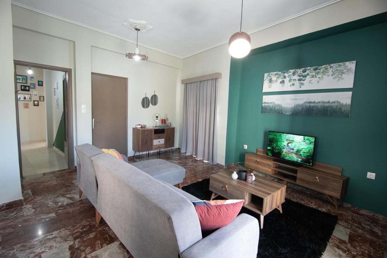 Emerald 110M2 Entire Floor Apt Steps To City'S Heart Kalamata Extérieur photo