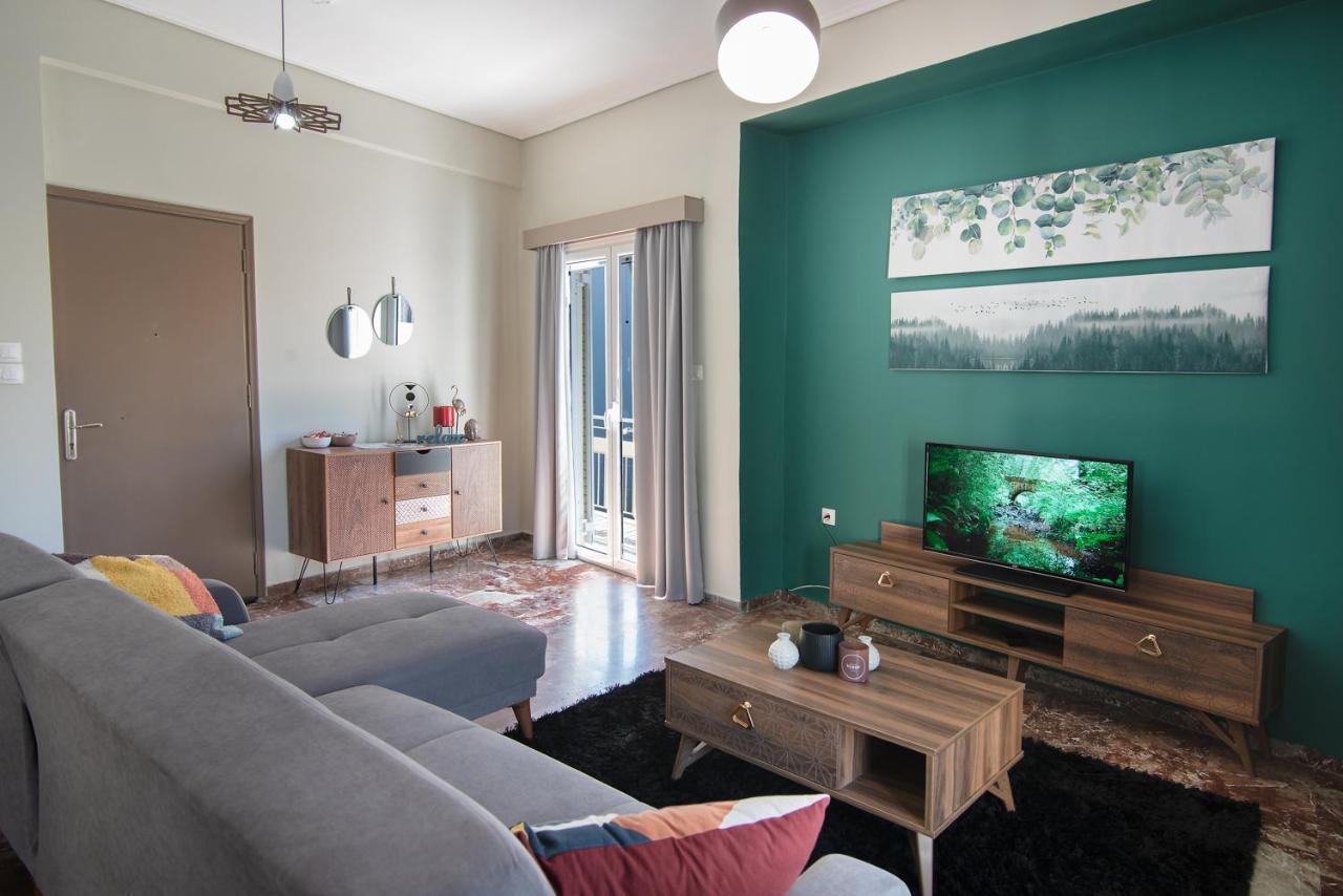Emerald 110M2 Entire Floor Apt Steps To City'S Heart Kalamata Extérieur photo